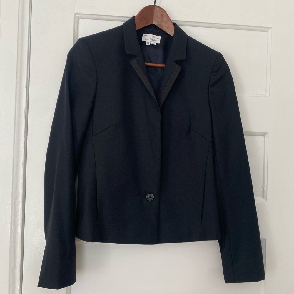 Anne Valerie Hash for Cartier wool blazer